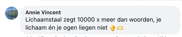 Facebook reactie van een lezer