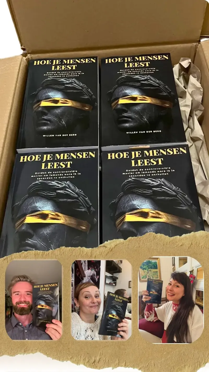 Doos met meerdere exemplaren van 'Hoe je mensen leest'