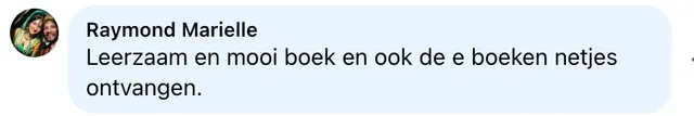 Facebook reactie van een lezer