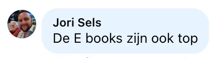 Facebook reactie van een lezer